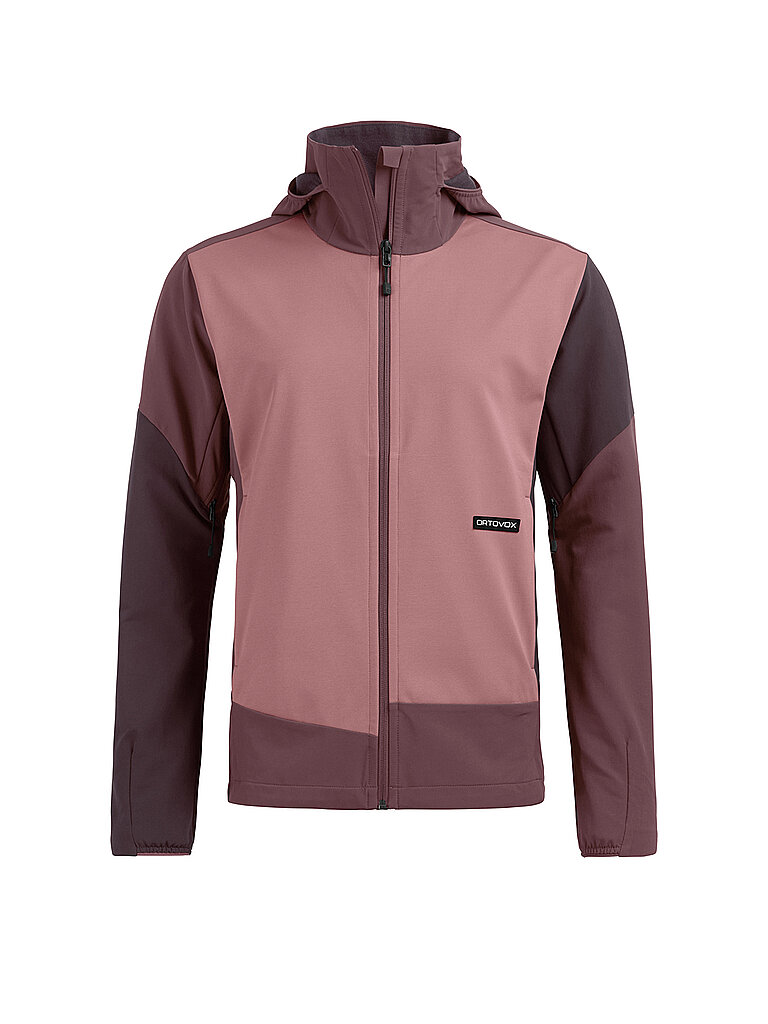 ORTOVOX Damen Touren Softshelljacke Ortler Plus Windstopper Hoodie kupfer | L