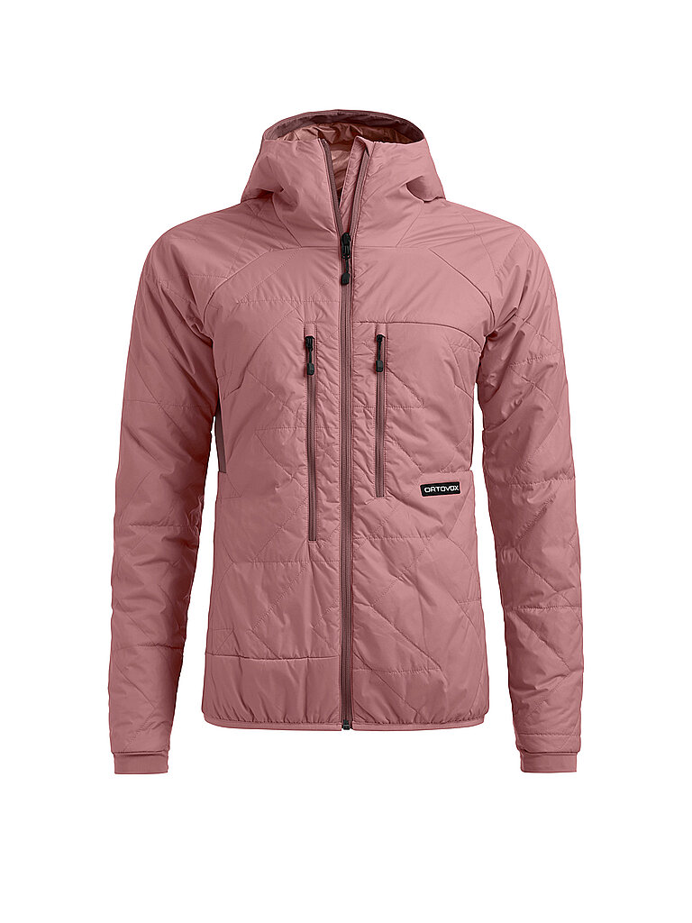 ORTOVOX Damen Isojacke Venet Swisswool 60 Hoodie rosa | XL