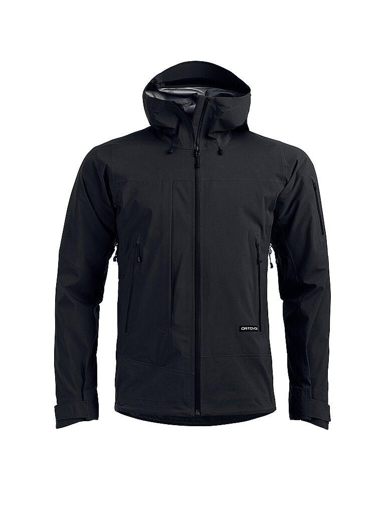 ORTOVOX Herren Tourenjacke Ortler GTX 3L Hoodie schwarz | XXL