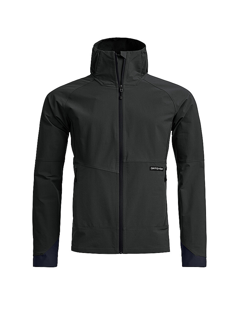 ORTOVOX Herren Softshelljacke Venet Hoodie schwarz | M