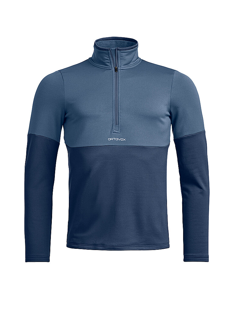 ORTOVOX Herren Touren Zipshirt Fleece Light dunkelblau | XL