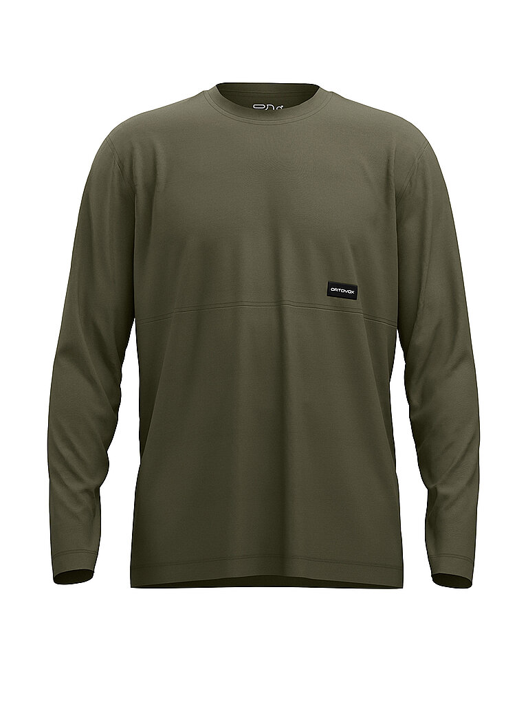 ORTOVOX Herren Funktionsshirt 185 Merino Patch olive | L