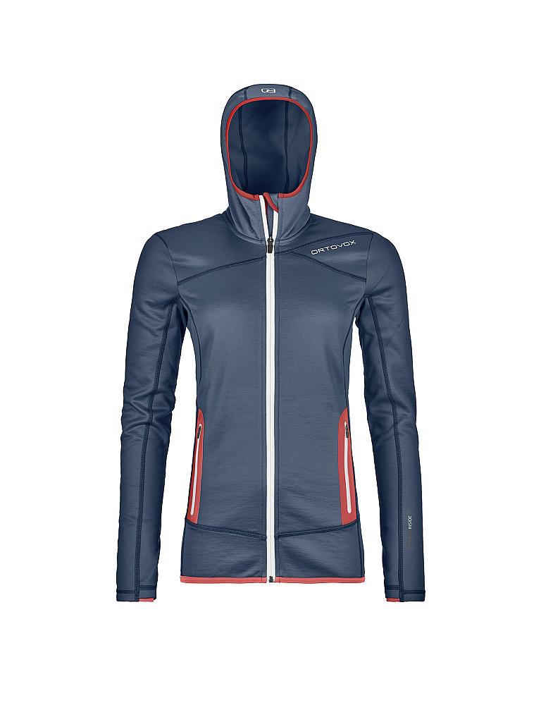 Ortovox Fleece Jacke Merino inside (S bis M Damen) blau