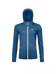 ORTOVOX | Damen Fleecejacke Hoodie | blau