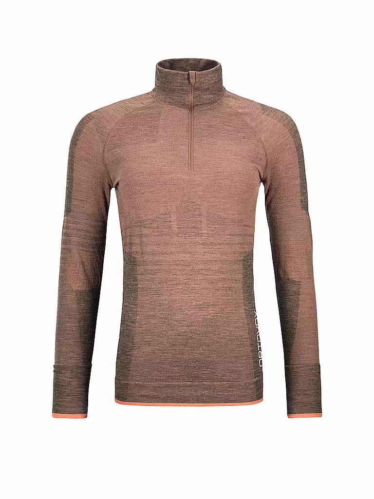 ORTOVOX | Damen Funktions Zipshirt 230 Competition | Dunkelrot