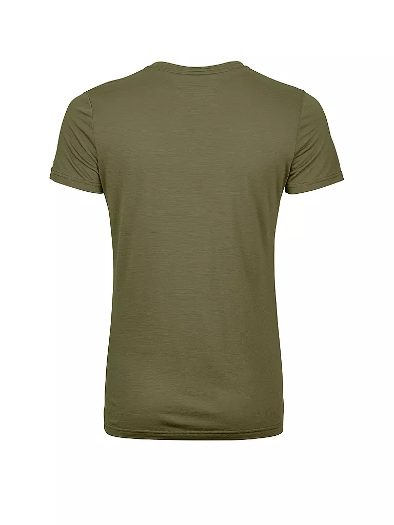 ORTOVOX | Damen Funktionsshirt 120 COOL Tec Stripe | olive