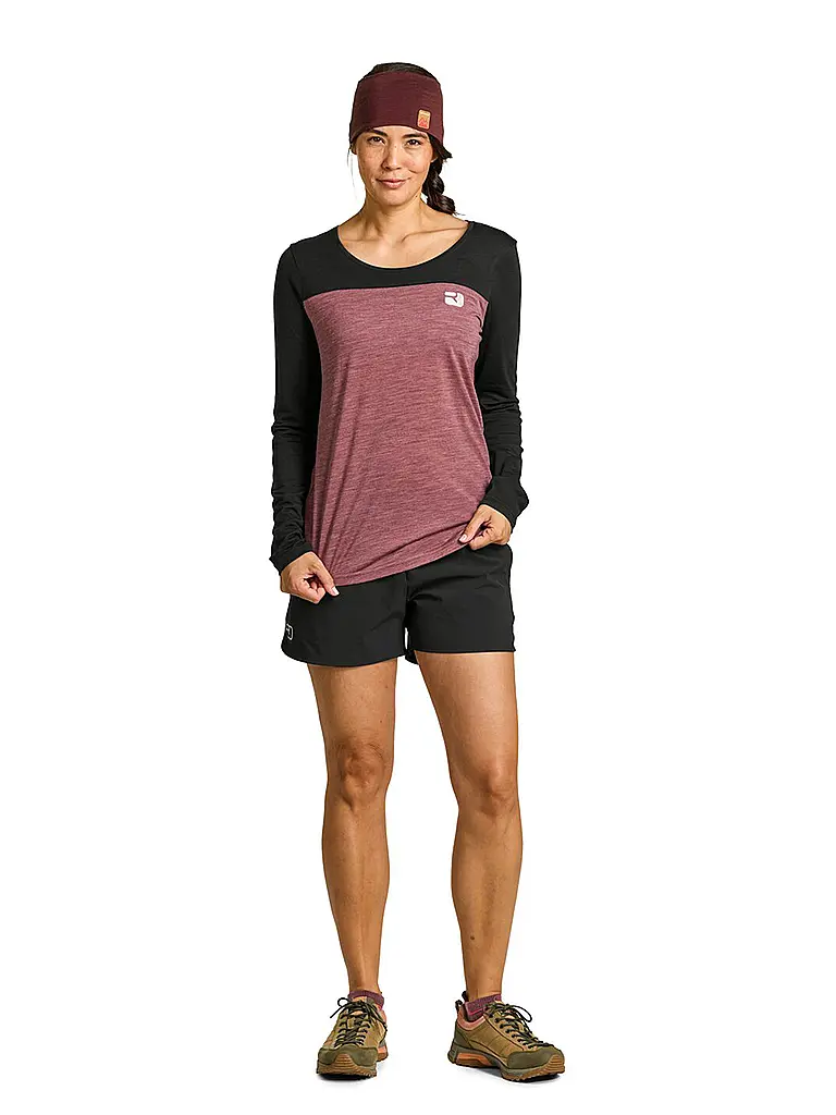 ORTOVOX | Damen Funktionsshirt 150 Cool Logo | schwarz