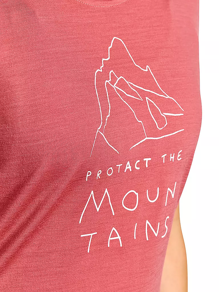 ORTOVOX | Damen Funktionsshirt 150 Cool Mountain Protector  | koralle