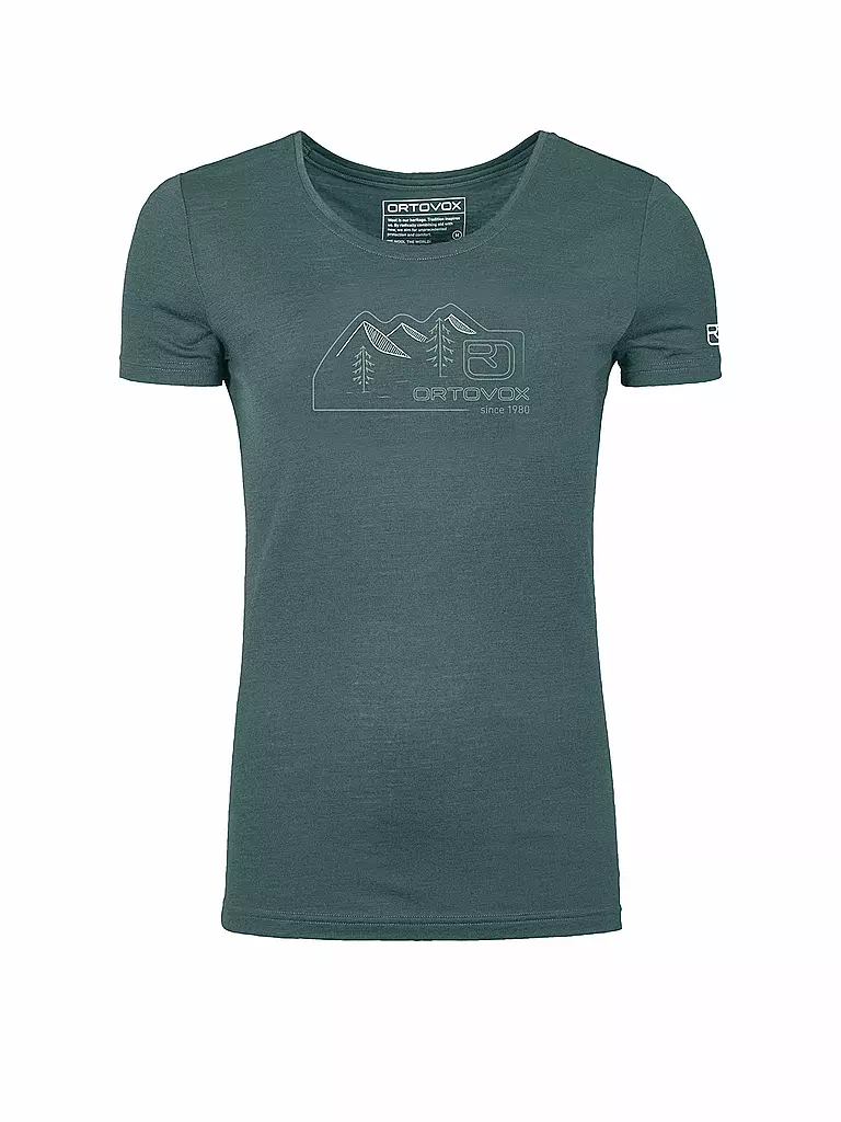 ORTOVOX | Damen Funktionsshirt 150 COOL Vintage | petrol