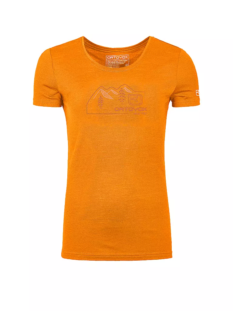 ORTOVOX | Damen Funktionsshirt 150 COOL Vintage | orange
