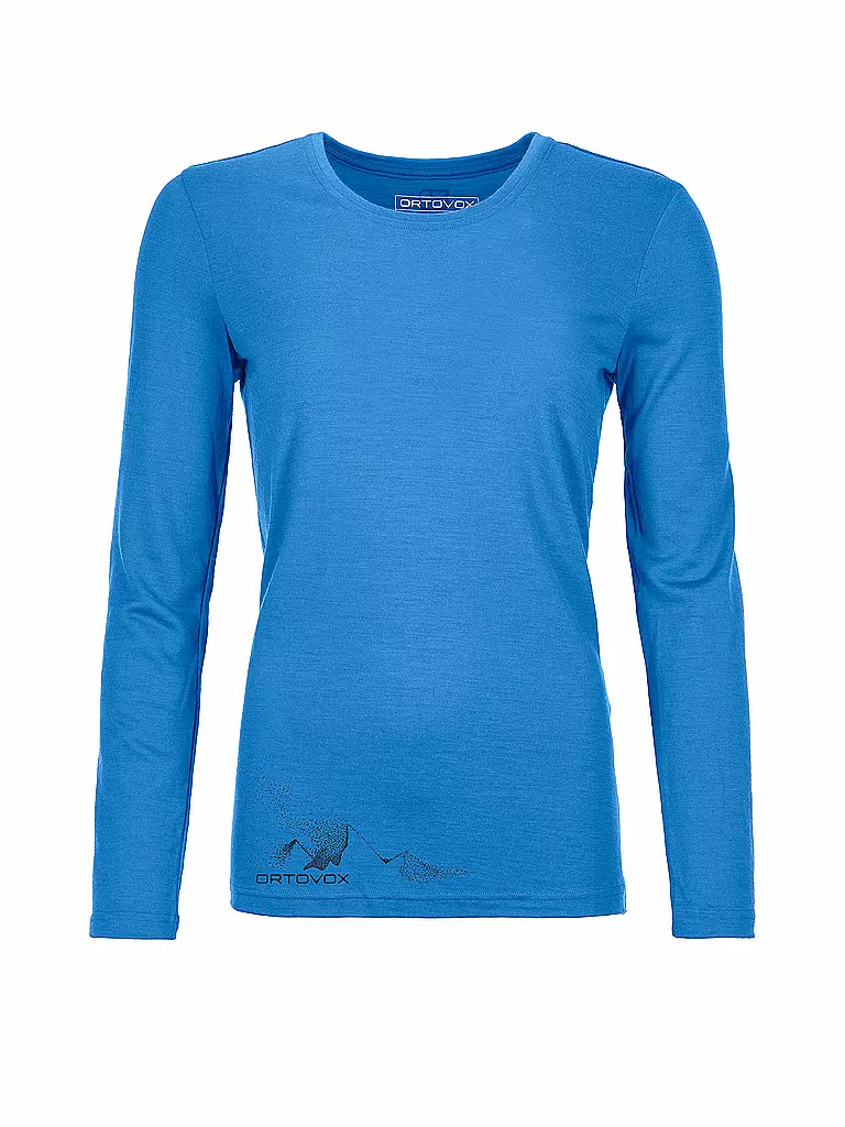 ORTOVOX | Damen Funktionsshirt 185 Merino Logo | blau