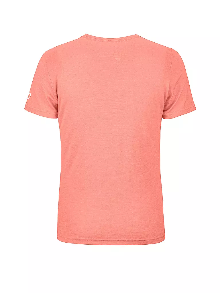 ORTOVOX | Damen Funktionsshirt 185 Merino Square | orange