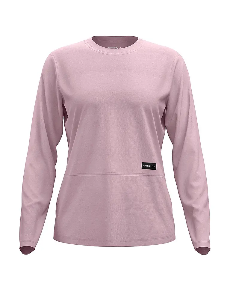 ORTOVOX | Damen Funktionsshirt Patch 185 Merino | rosa
