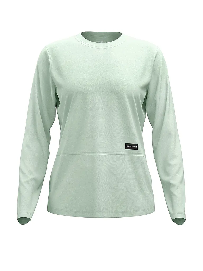 ORTOVOX | Damen Funktionsshirt Patch 185 Merino | hellgrün