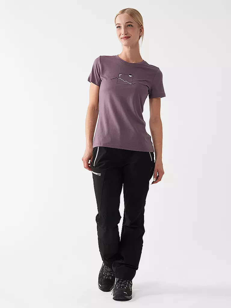 ORTOVOX | Damen Funktionsshirt Peak Focus 150 COOL Tencel | beere