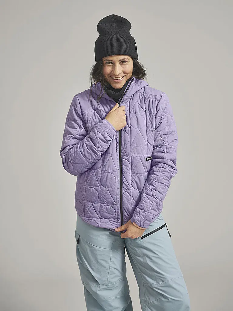 ORTOVOX | Damen Isojacke Ravine Metawool 90 | lila