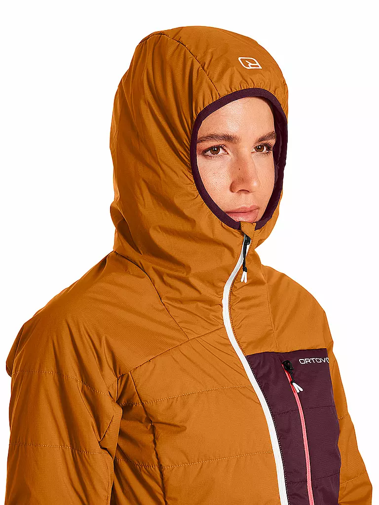 ORTOVOX | Damen Isolationsjacke Piz Duan Swisswool | orange