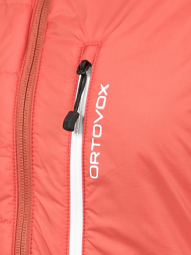 ORTOVOX | Damen Isolationsjacke SWISSWOOL PIZ BOÈ | Koralle