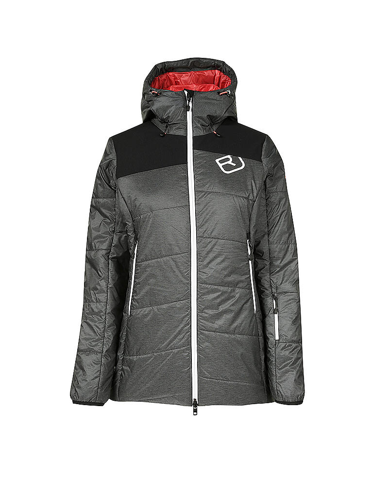 ORTOVOX | Damen Isolationsjacke Verbier Parka Swisswool | schwarz