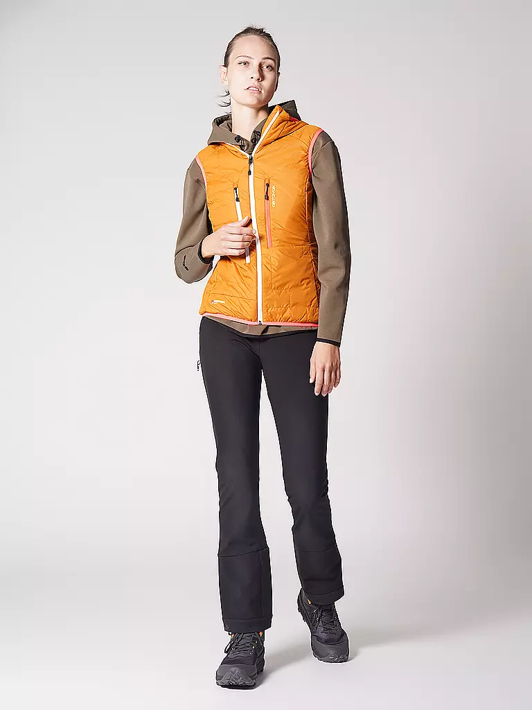 ORTOVOX | Damen Isolationsweste SWISSWOOL PIZ BOÈ | orange