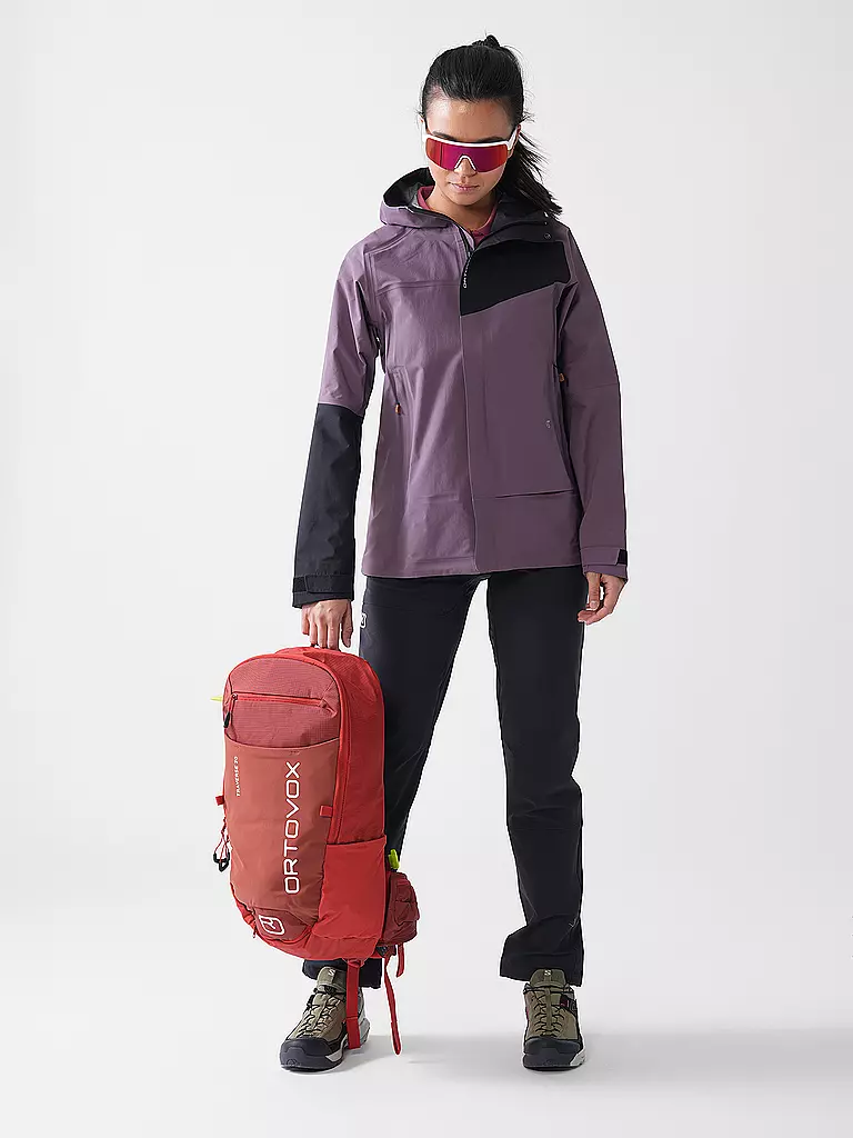 ORTOVOX | Damen Jacke Seceda 3L Hoodie | lila