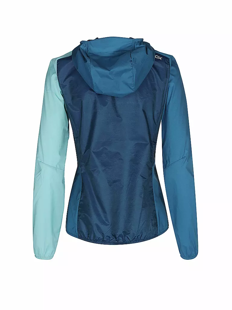 ORTOVOX | Damen Jacke Windbreaker Hoodie | blau