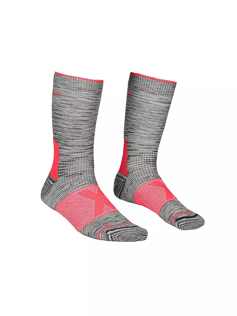 ORTOVOX | Damen Outdoorsocken Alpinist Mid | grau