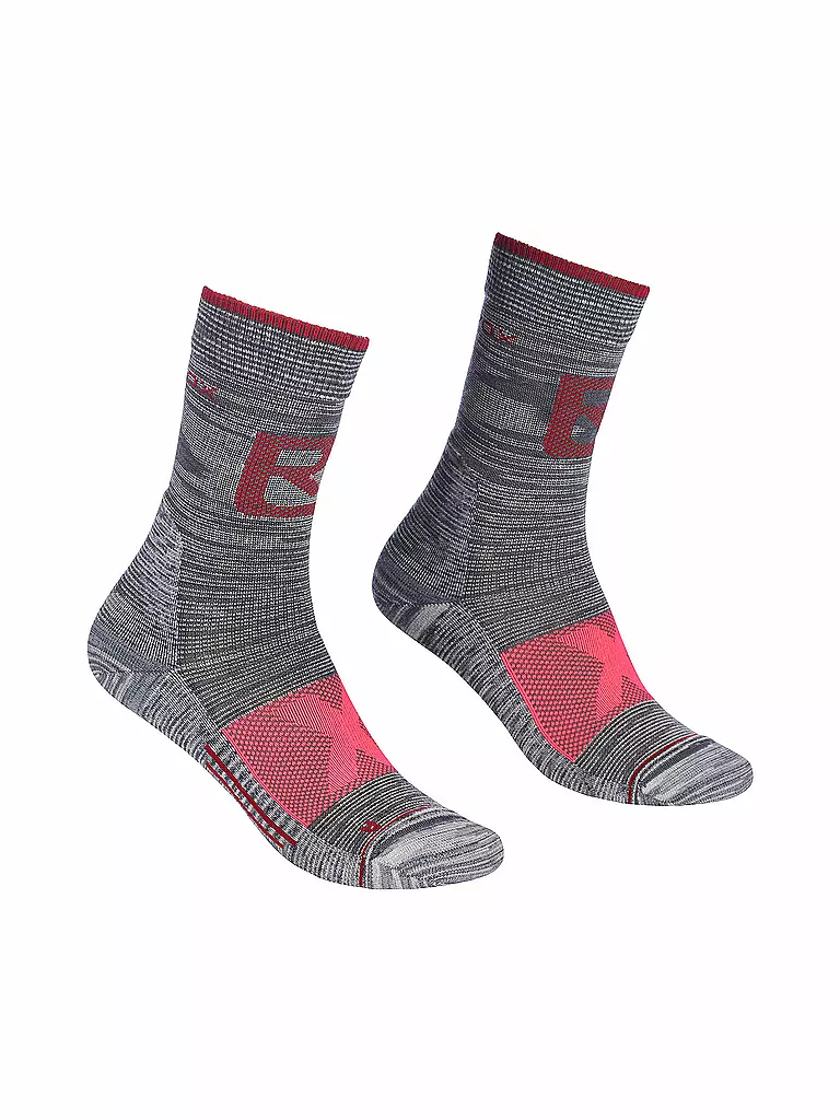 ORTOVOX | Damen Outdoorsocken Alpinist Pro Comp Mid | grau