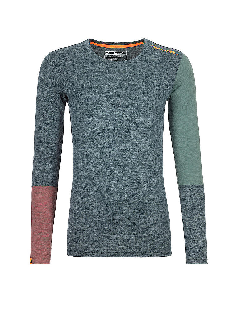 ORTOVOX | Damen Shirt Rock'n'Wool 185 | grün