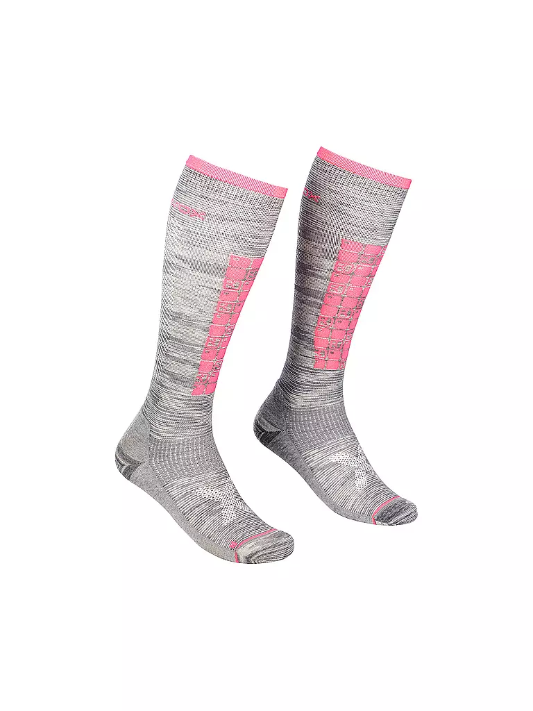 ORTOVOX | Damen Skisocken Ski Compression Long Socks | grau