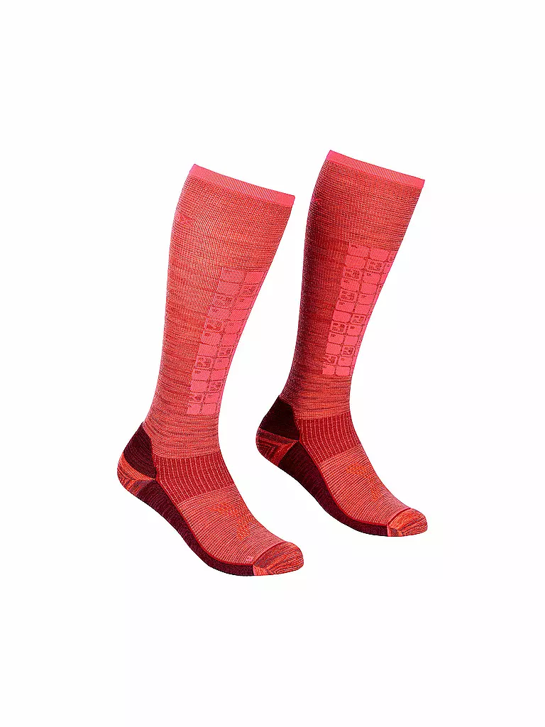 ORTOVOX | Damen Skisocken Ski Compression Long Socks | orange