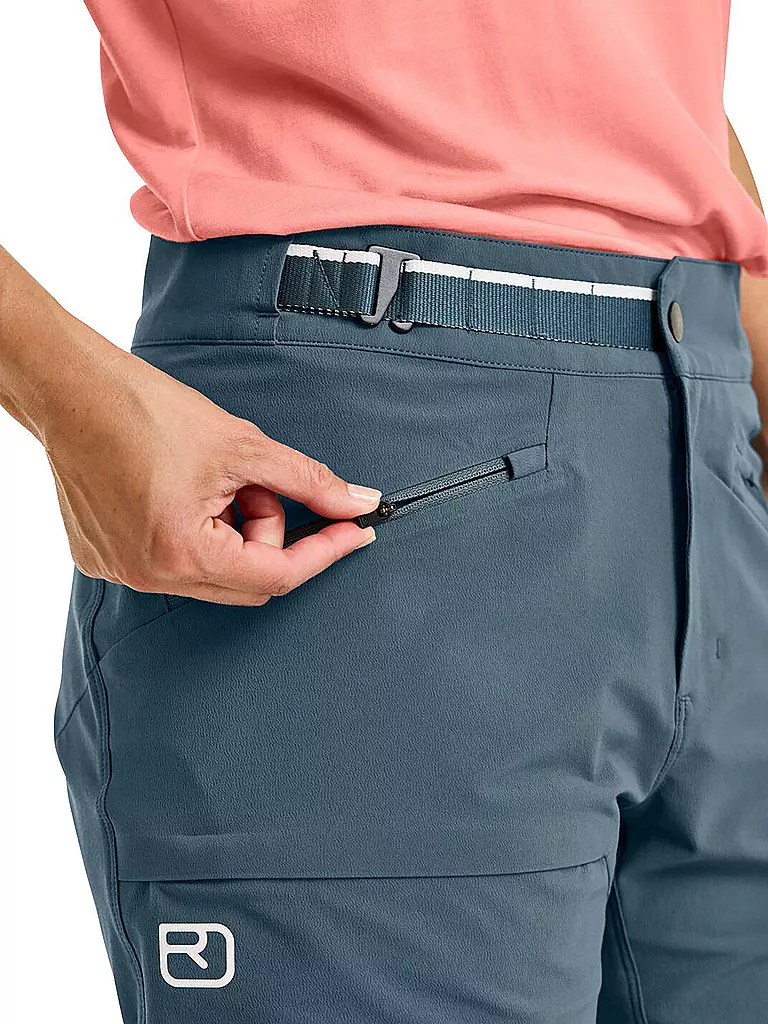 ORTOVOX | Damen Softshell Short Brenta | schwarz