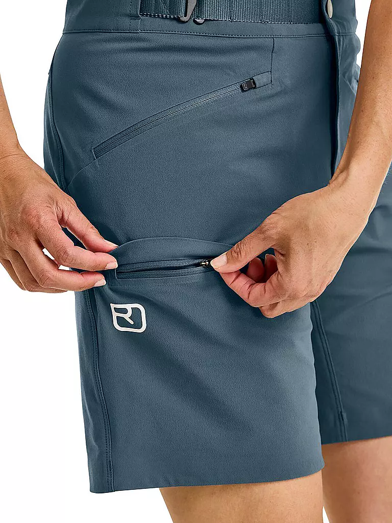 ORTOVOX | Damen Softshell Short Brenta | schwarz
