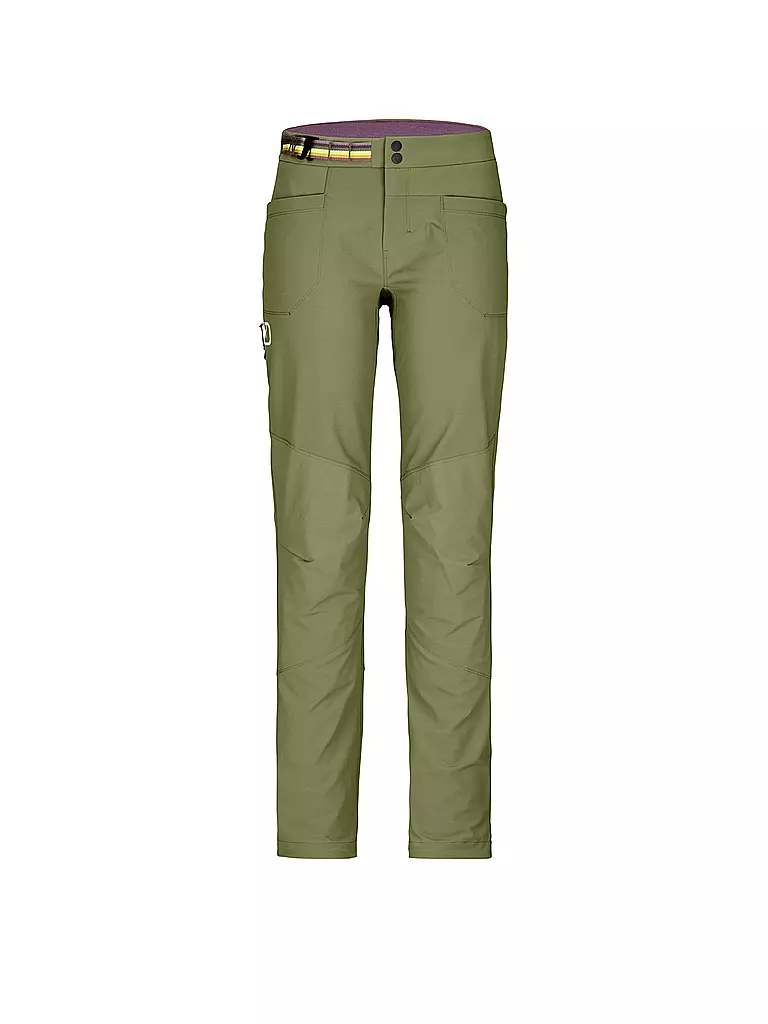 ORTOVOX | Damen Softshell Wanderhose Pala | olive