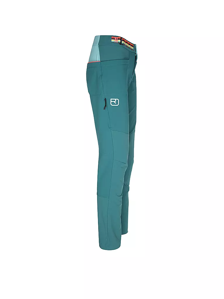 ORTOVOX | Damen Softshell Wanderhose Pala | türkis