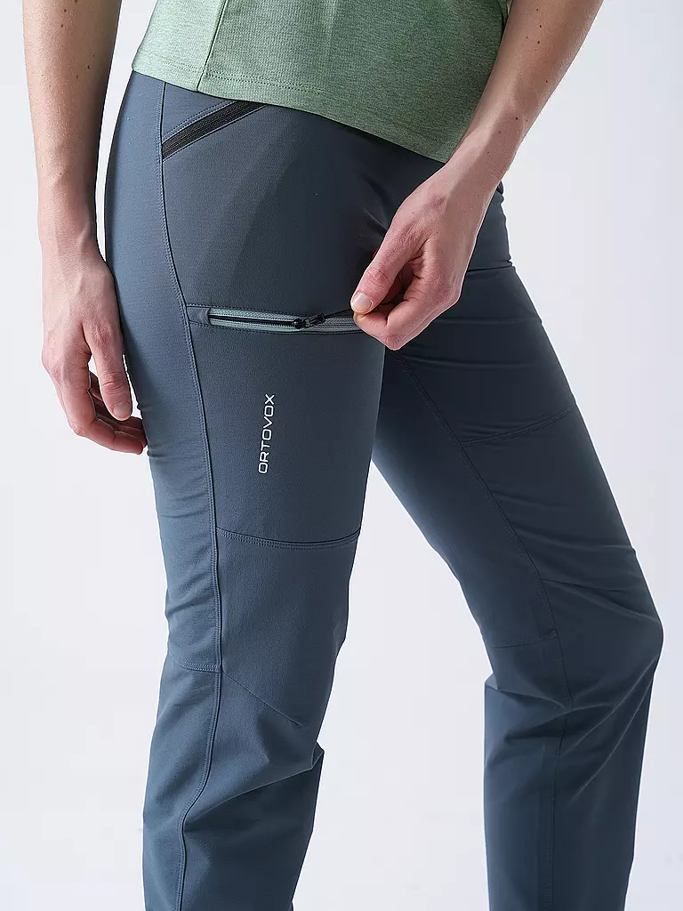 ORTOVOX | Damen Softshellhose Seceda | grau