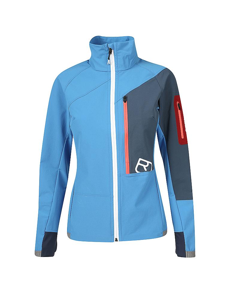 ORTOVOX Damen Softshelljacke Berrino blau