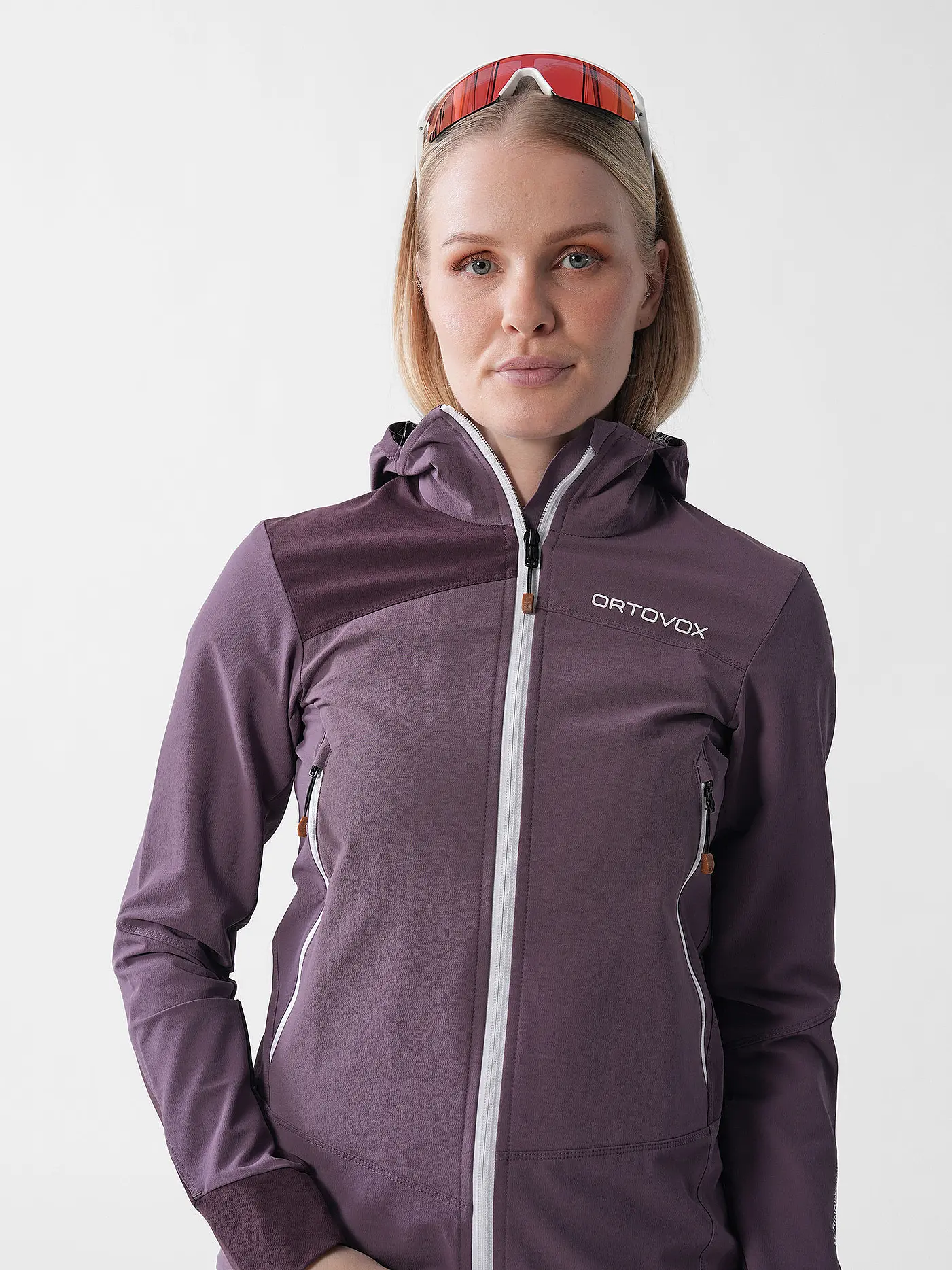 ORTOVOX | Damen Softshelljacke Pala Hoodie | lila