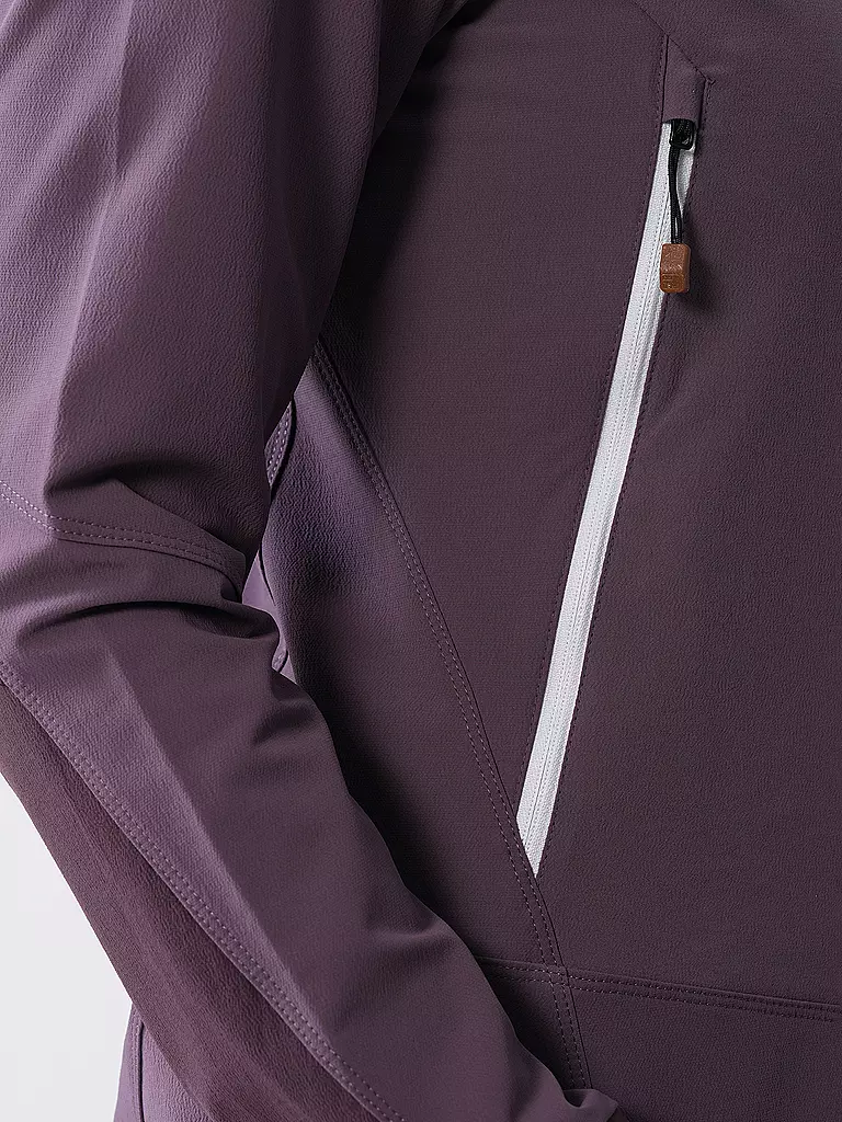 ORTOVOX | Damen Softshelljacke Pala Hoodie | lila