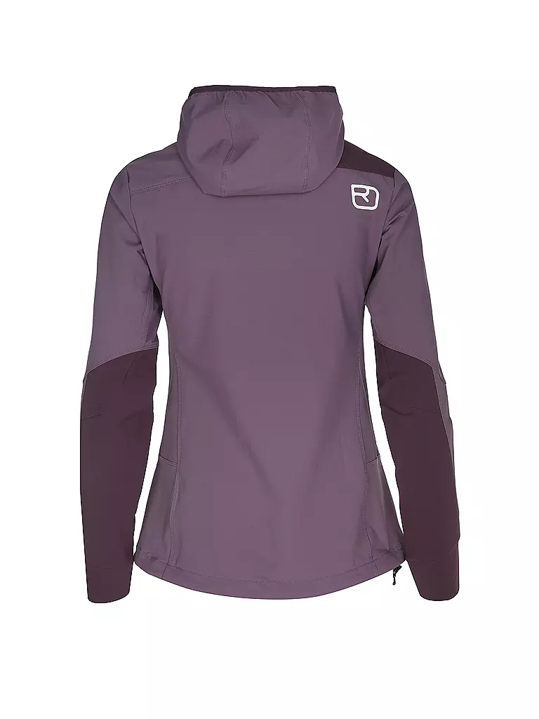ORTOVOX | Damen Softshelljacke Pala Hoodie | lila