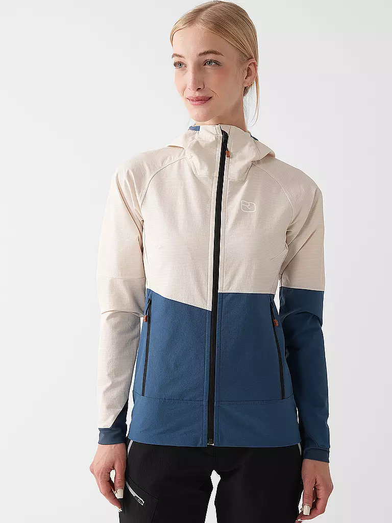 ORTOVOX | Damen Softshelljacke Punta Berrino Hoodie | lila