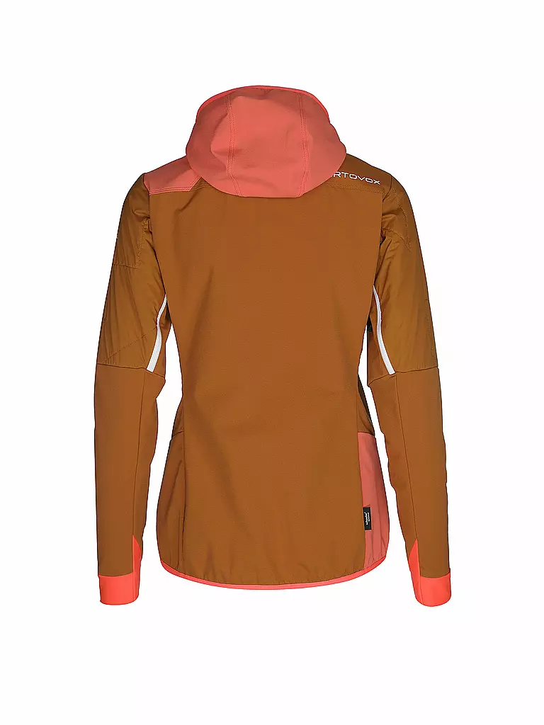 ORTOVOX | Damen Touren Hybridjacke Col.Becchei Hoodie | orange