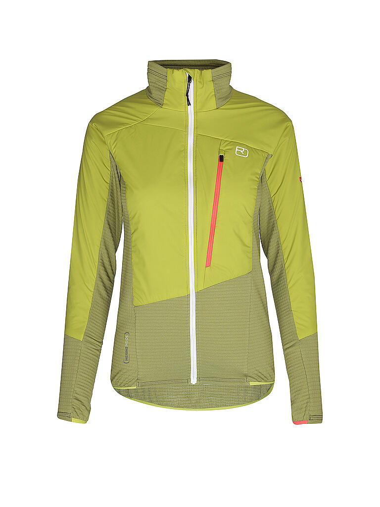 ORTOVOX | Damen Touren Hybridjacke Westalpen | senf