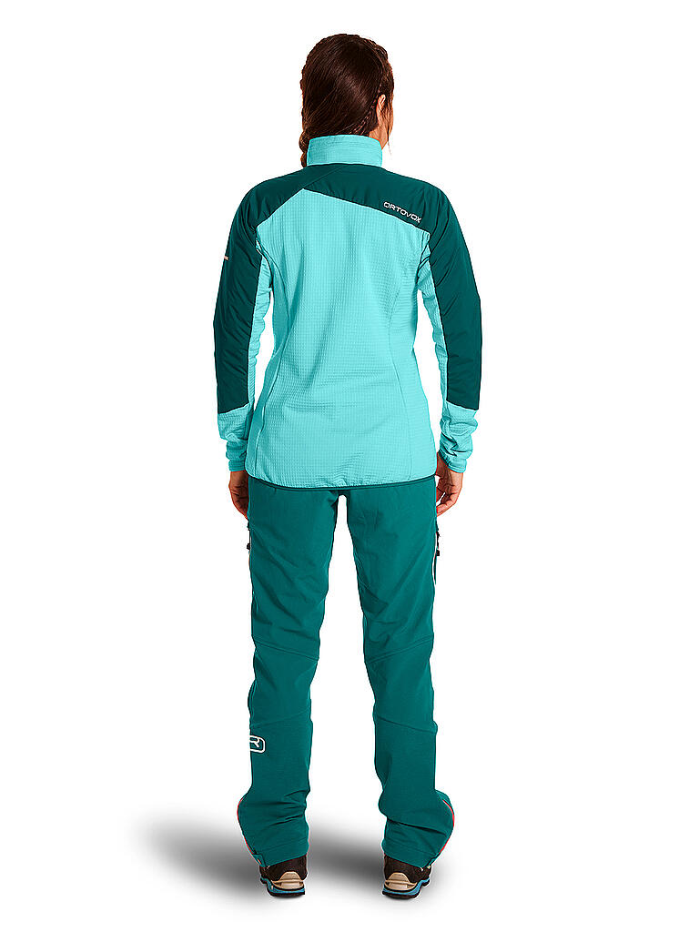 ORTOVOX | Damen Touren Hybridjacke Westalpen | petrol