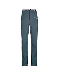ORTOVOX | Damen Touren Softshellhose Punta Berrino Stretch | petrol