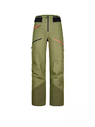 ORTOVOX | Damen Tourenhose Deep Shell 3L | olive