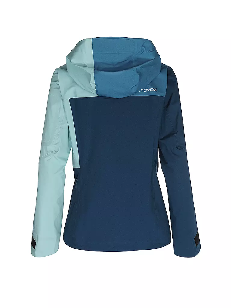 ORTOVOX | Damen Tourenjacke Ortler 3L Hoodie | petrol