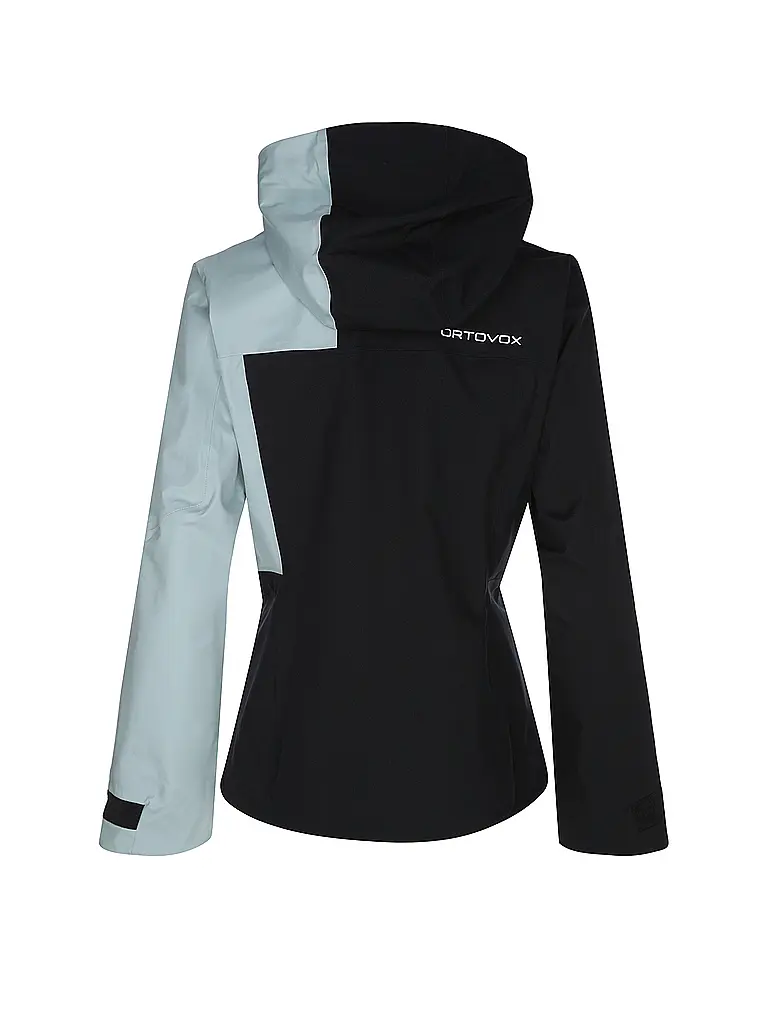 ORTOVOX | Damen Tourenjacke Ortler 3L Hoodie | Schwarz