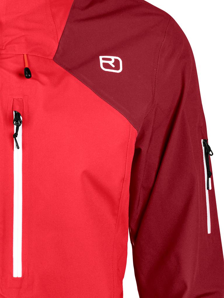 ORTOVOX | Damen Tourenjacke Ortler 3L | rot