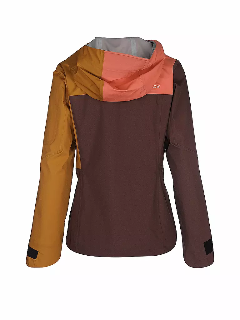 ORTOVOX | Damen Tourenjacke Ortler 3L | dunkelrot